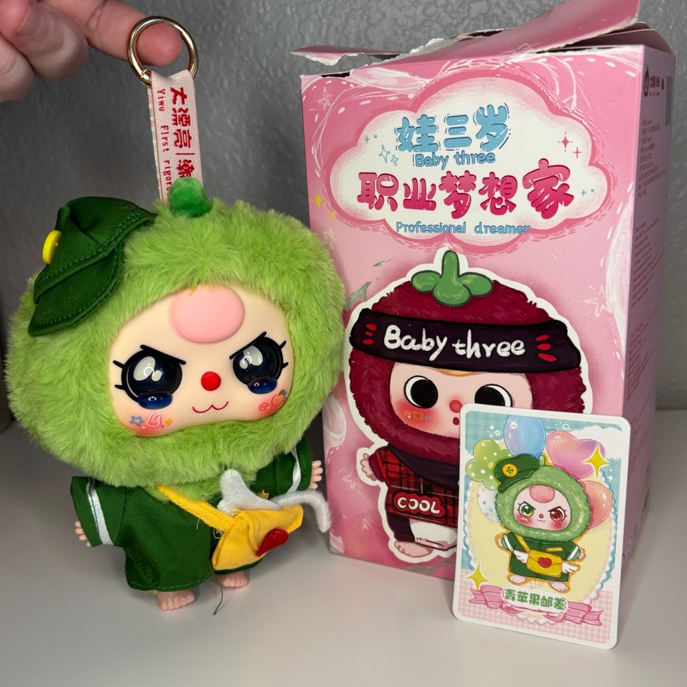 Durian Writer Confirmed Baby Three Professional Dreamer Pendant Plush